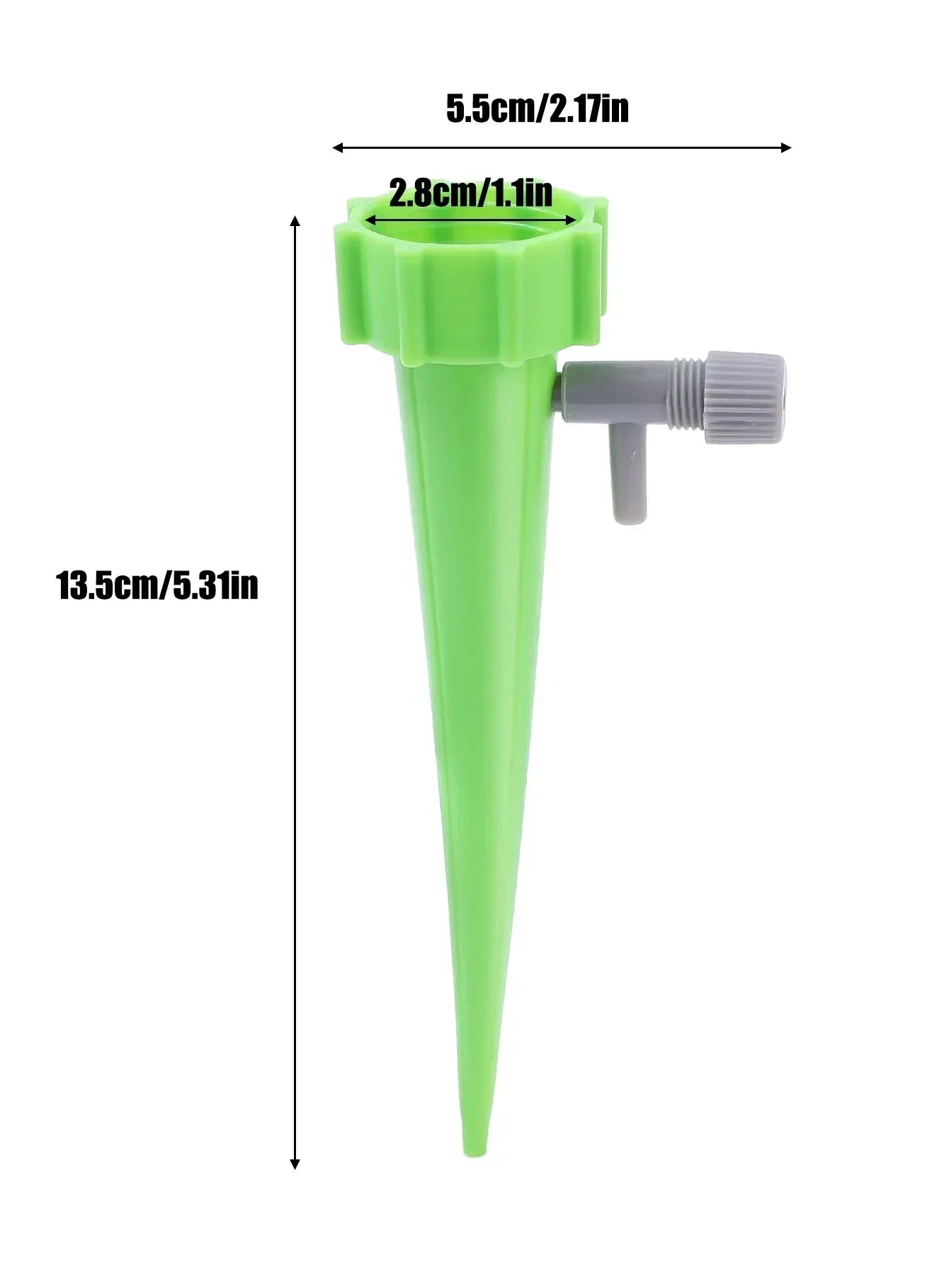 12PCS Garden Automatic Watering System Flower Plants Self Watering Drip Irrigation System Adjustable Auto Water Dripper Device